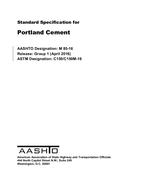 AASHTO M 85-16