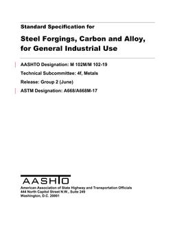 AASHTO M 102M/M 102