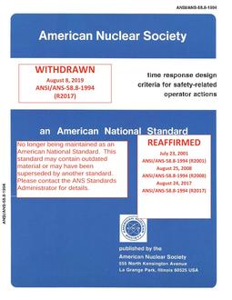 ANS 58.8-1994 (R2017)