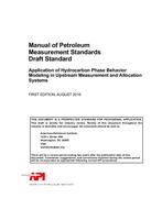 API MPMS Draft Standard