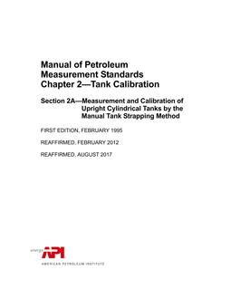 API MPMS Chapter 2.2A  (R2017)