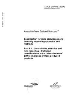 AS/NZS CISPR 16.4.3