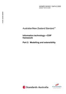 AS/NZS ISO/IEC 15474.2