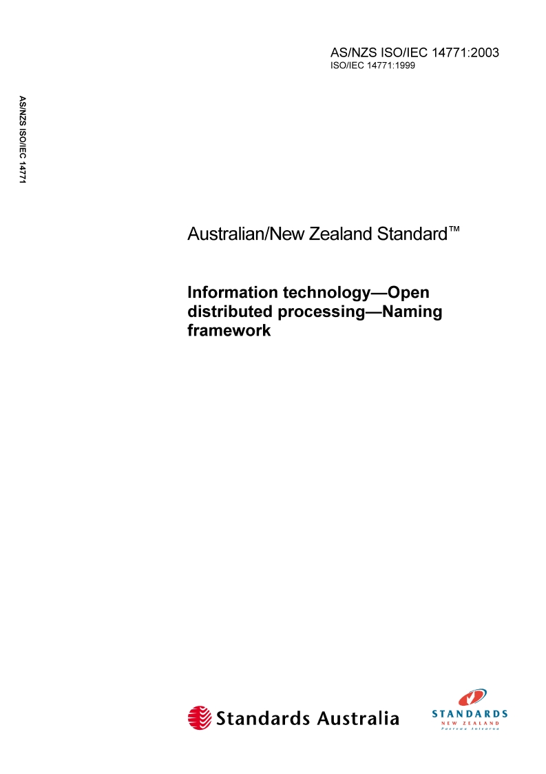 AS/NZS ISO/IEC 14771