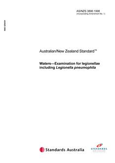 AS/NZS 3896:1998