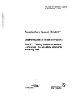 AS/NZS IEC 61000.4.2