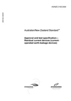 AS/NZS 3190:2009