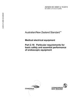 AS/NZS IEC 60601.2.18