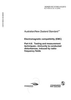 AS/NZS IEC 61000.4.6:2013