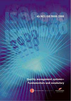 AS/NZS ISO 9000:2000