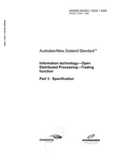 AS/NZS ISO/IEC 13235.1