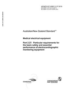 AS/NZS IEC 60601.2.27