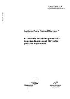 AS/NZS 3518:2004