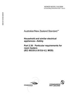 AS/NZS 60335.2.30:2009