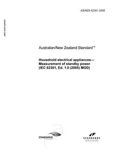 AS/NZS 62301:2005