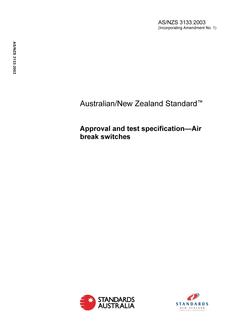 AS/NZS 3133:2003