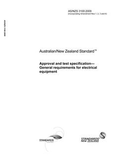 AS/NZS 3100:2009