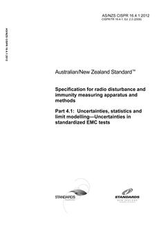 AS/NZS CISPR 16.4.1