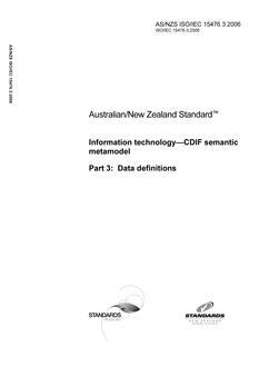 AS/NZS ISO/IEC 15476.3