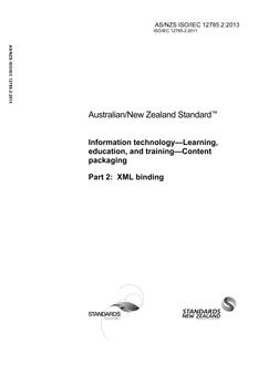 AS/NZS ISO/IEC 12785.2