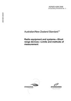 AS/NZS 4268:2008