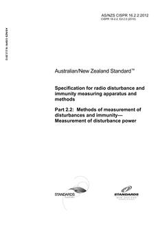 AS/NZS CISPR 16.2.2