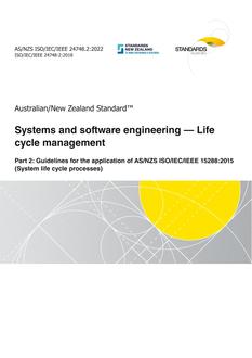 AS/NZS ISO/IEC/IEEE 24748.2