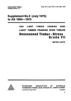 AS 1684 SUPP 5-1975