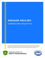 ASSP A10.8-2011