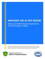 ASSP A10.33-2011 (R2016)
