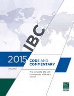 ICC IBC-2015 Commentary Volume 1