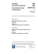 IEC 60745-2-6 Amd.1 Ed. 2.0 b:2006