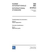 IEC 61378-3 Ed. 1.0 b:2006