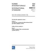 IEC 60825-2 Ed. 3.1 b:2007