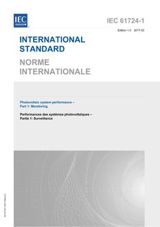 IEC 61724-1 Ed. 1.0 b:2017