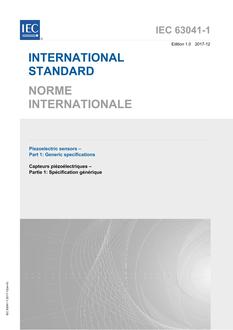 IEC 63041-1 Ed. 1.0 b:2017