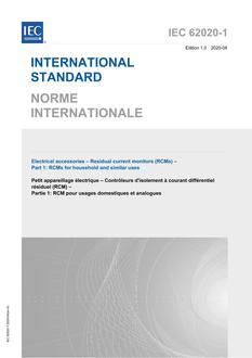 IEC 62020-1 Ed. 1.0 b