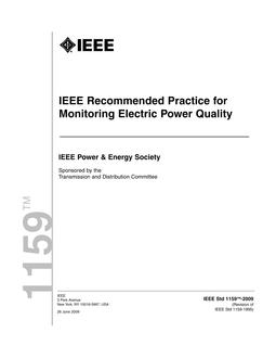 IEEE 1159-2009