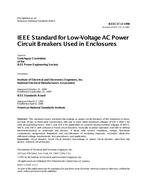 IEEE C37.13-1990