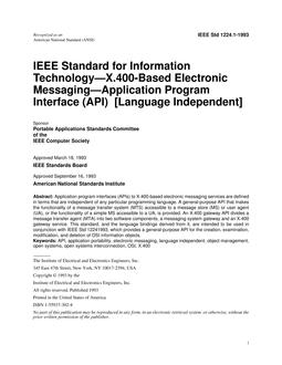 IEEE 1224.1