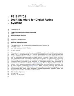 IEEE P3161