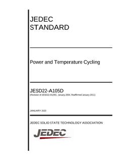 JEDEC JESD22-A105D