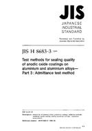 JIS H 8683-3:1999