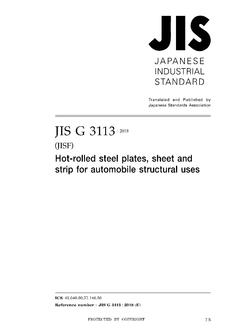 JIS G 3113