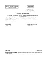 MIL MIL-A-60838 Notice 1 – Inactivation