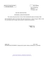 MIL MIL-N-63400 Notice 1 – Inactivation