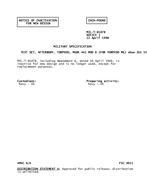 MIL MIL-T-81078 Notice 1 – Inactivation 1