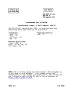 MIL MIL-PRF-27/44C Notice 1 – Validation 1