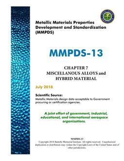 MMPDS MMPDS-13 Chapter 7