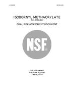 NSF ISOBORNYL METHACRYLATE CAS # 7534-94-3